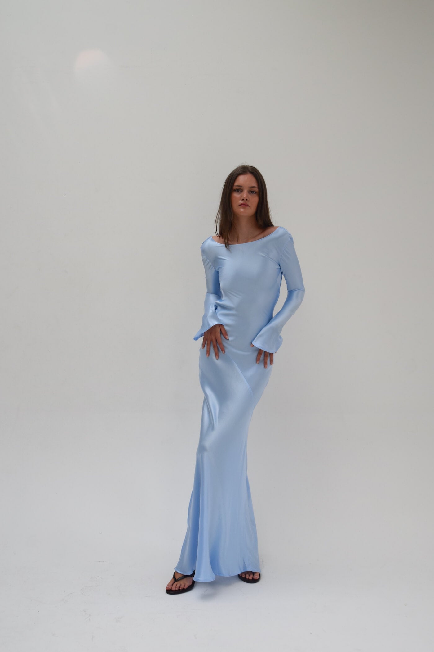 Eden Dress Powder Blue