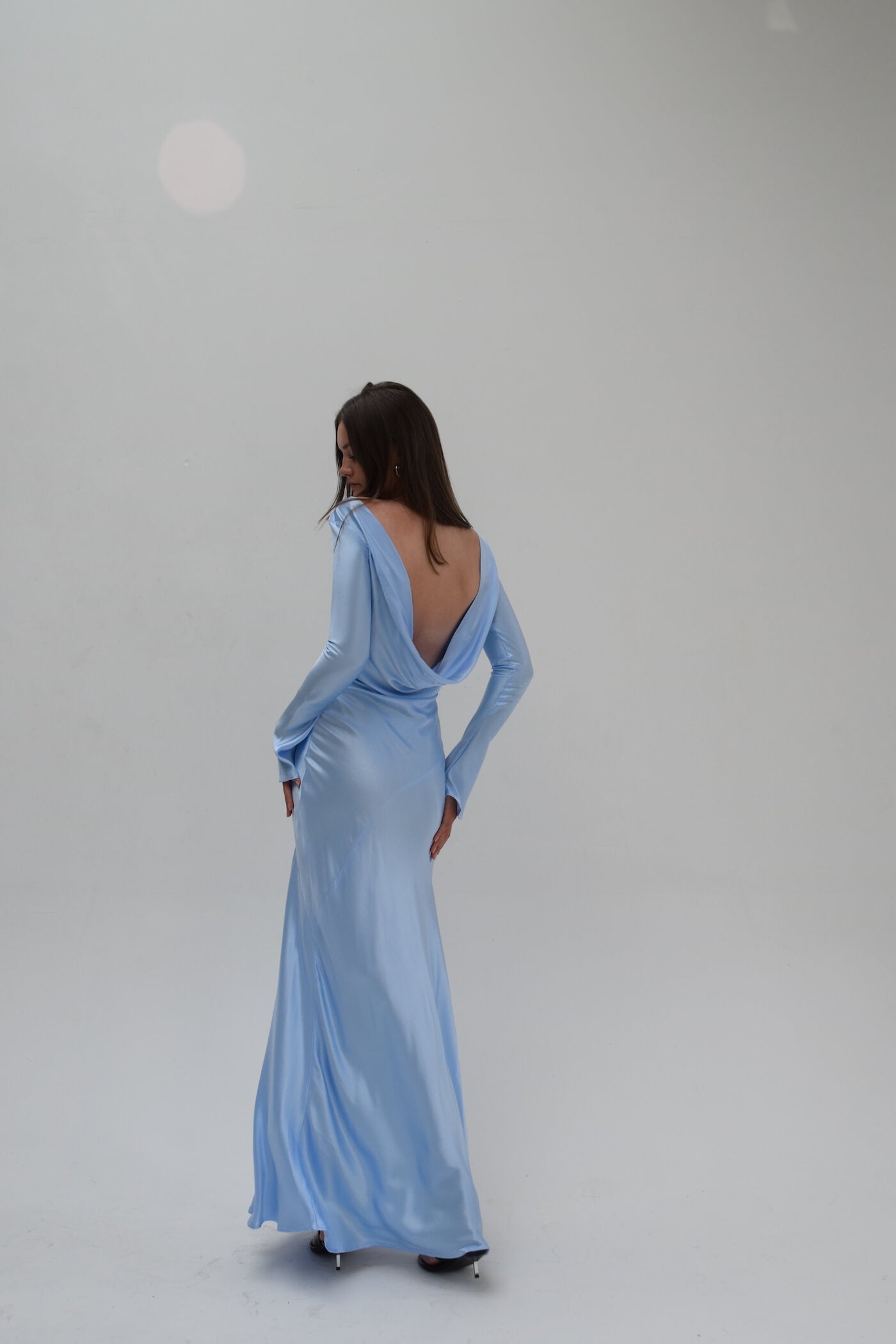 Eden Dress Powder Blue